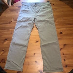 Prana khaki pants 34/30